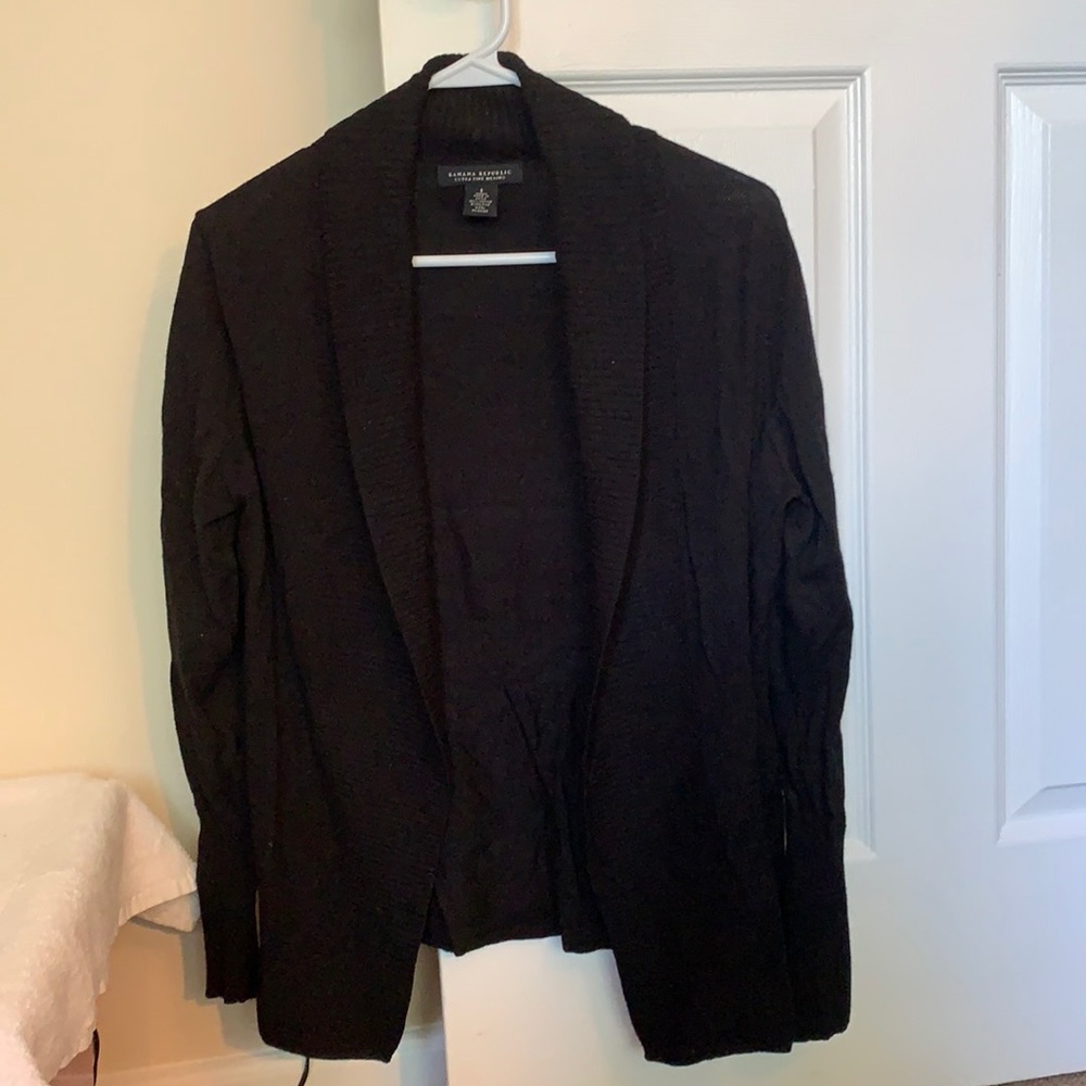 Banana Republic extra fine merino cardigan